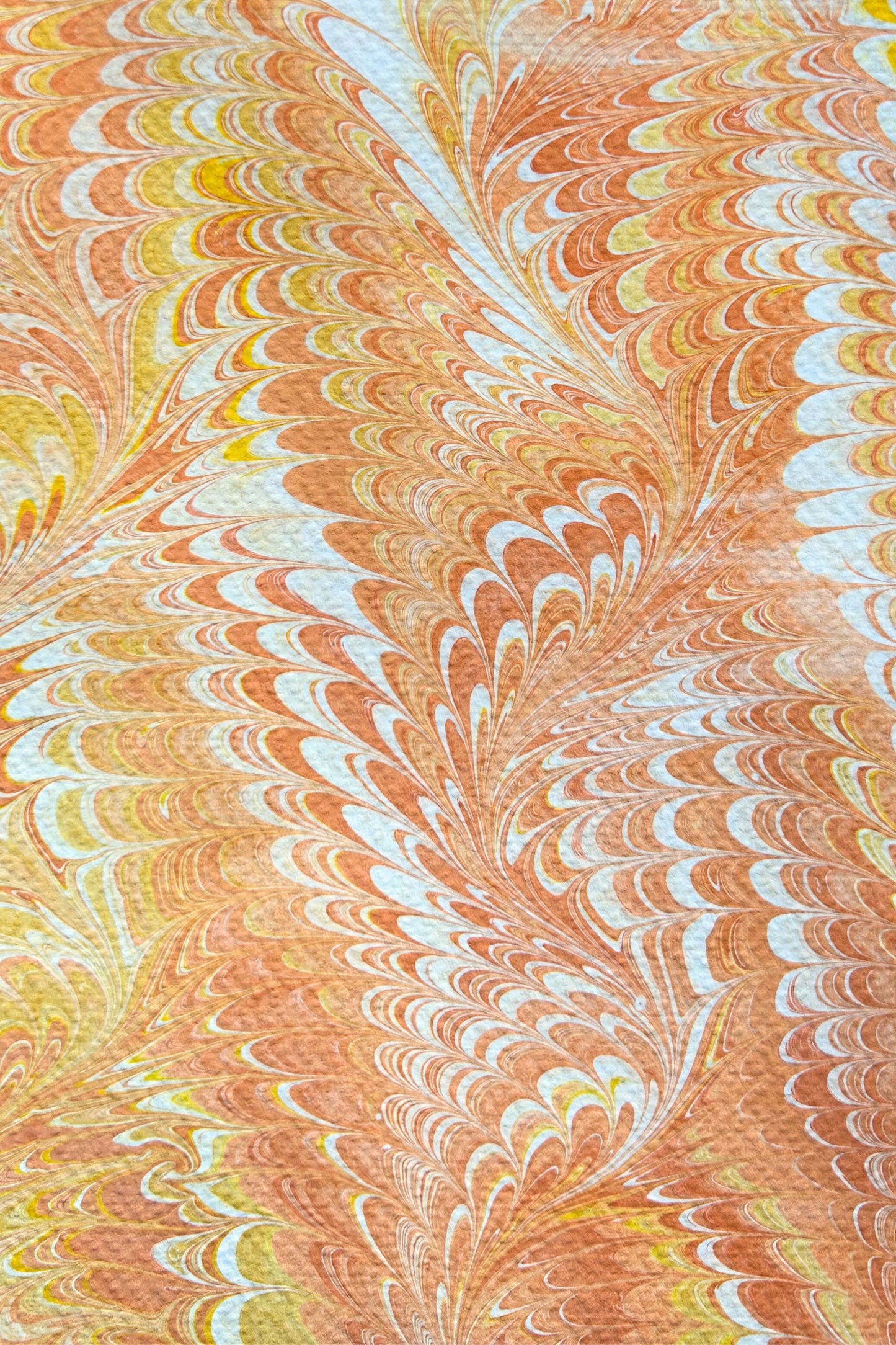 5 Folded Cards - Yellow