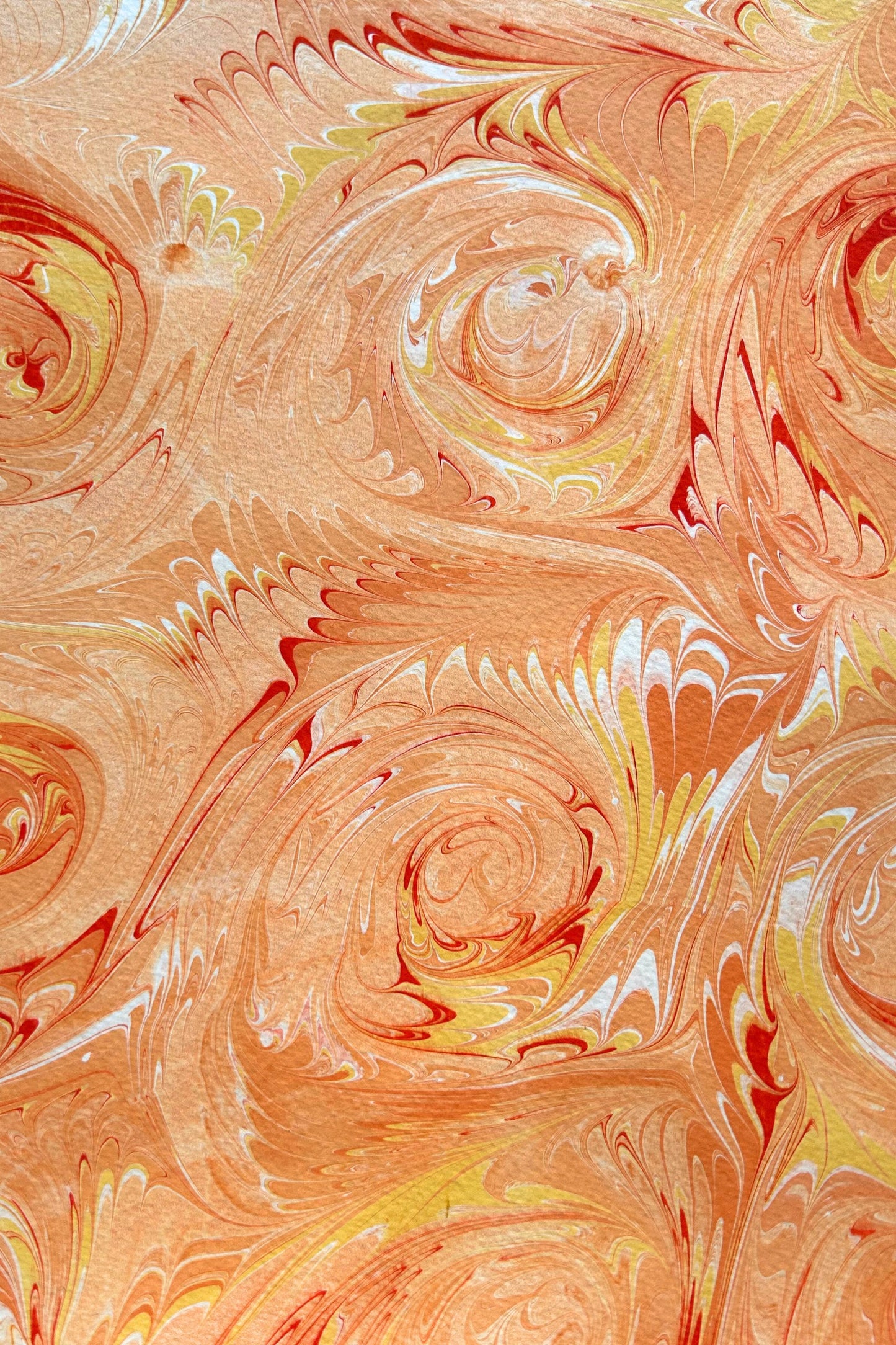 5 Folded Cards - Yellow