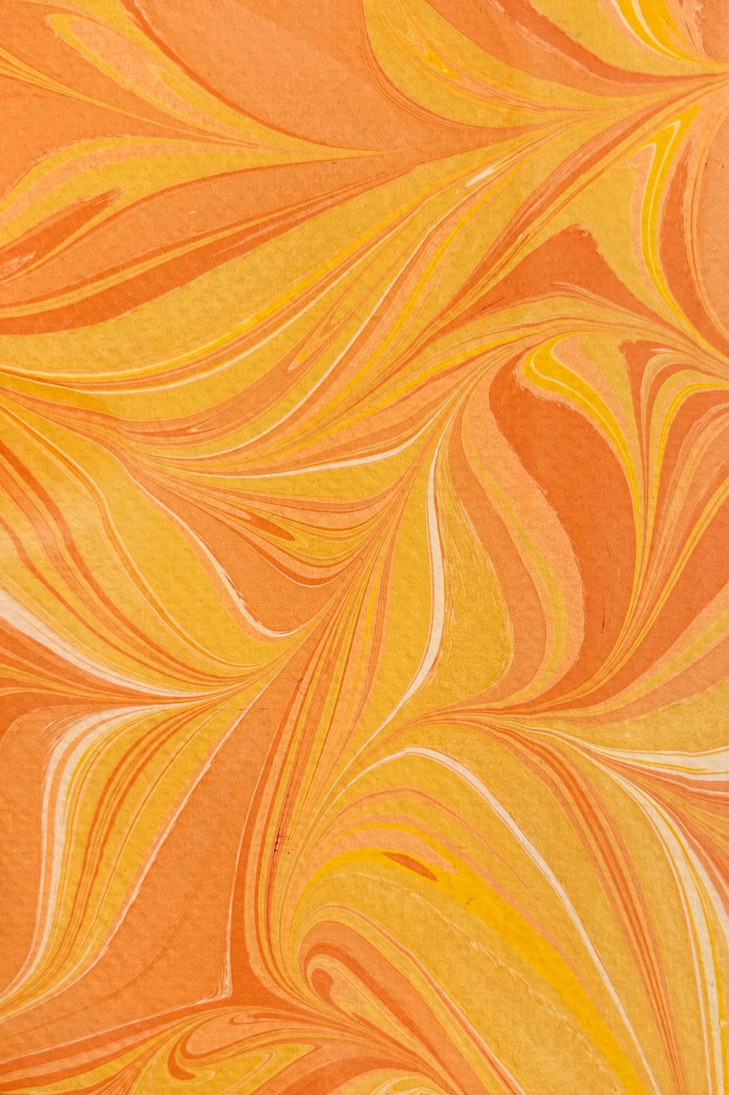 5 Folded Cards - Yellow